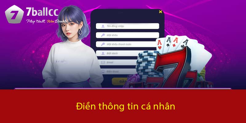 Điền thông tin cá nhân