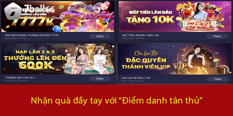 Nhận quà đầy tay với "Điểm danh tân thủ"